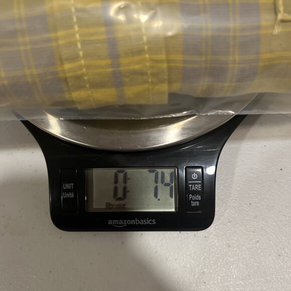 LL Bean Shirt Men's XXL Button Up Yellow Plaid Short Sleeve Linen Cotton Preppy - Picture 10 of 11